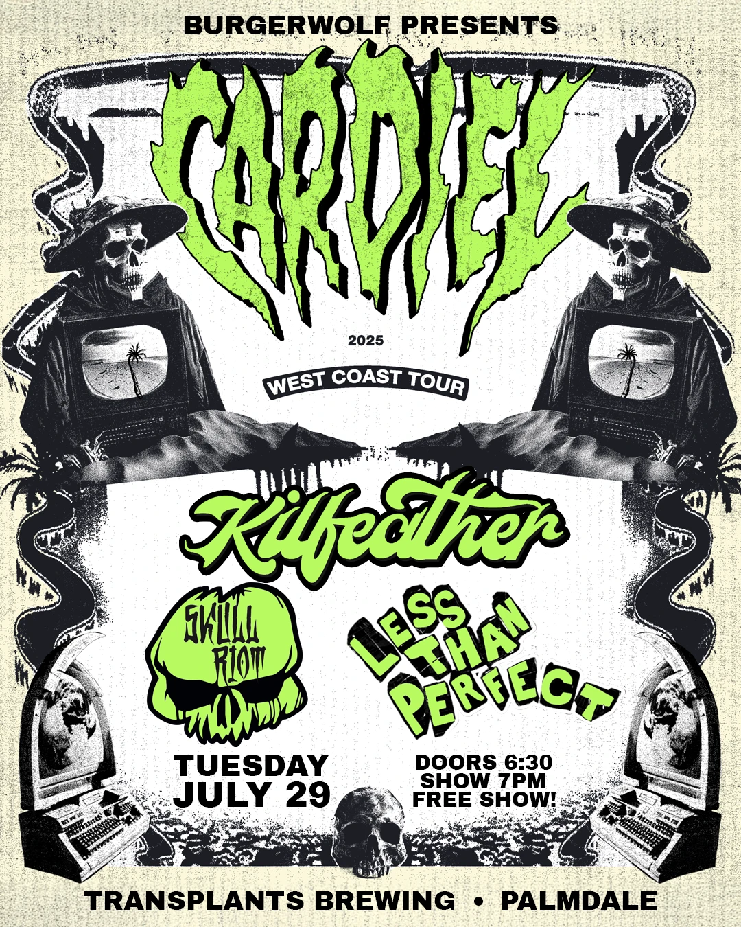 Event poster for concert