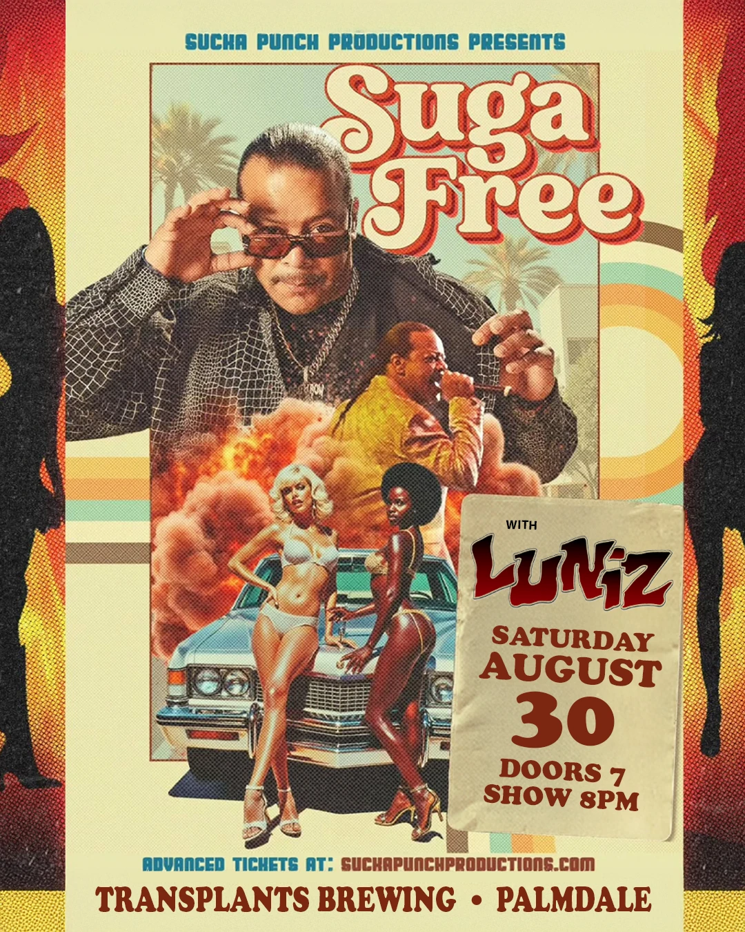 Event poster for concert