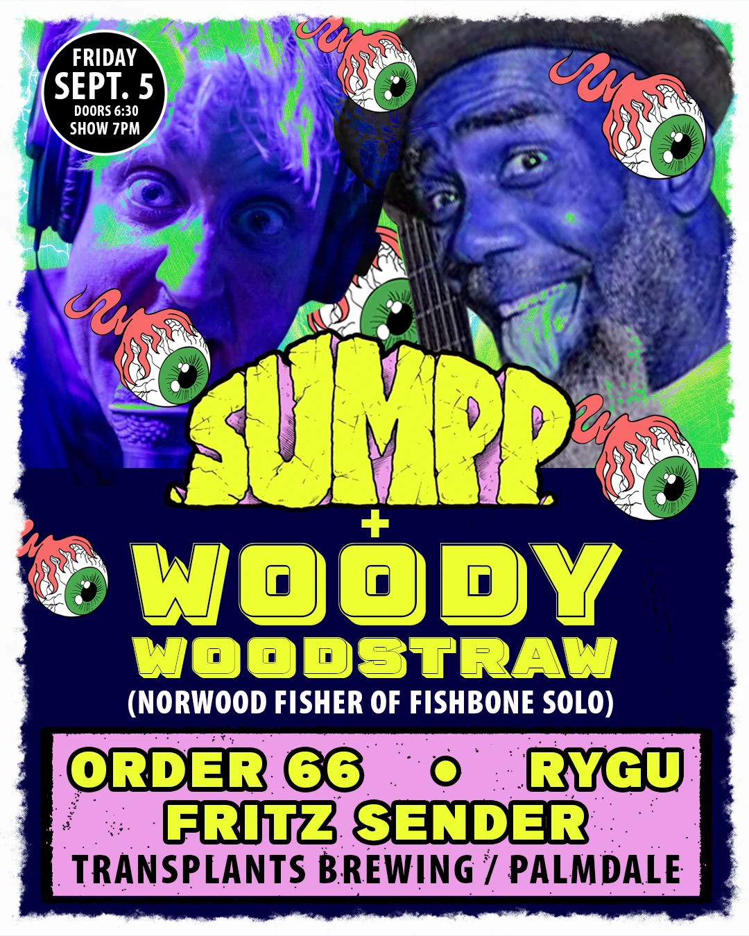 Event poster for concert