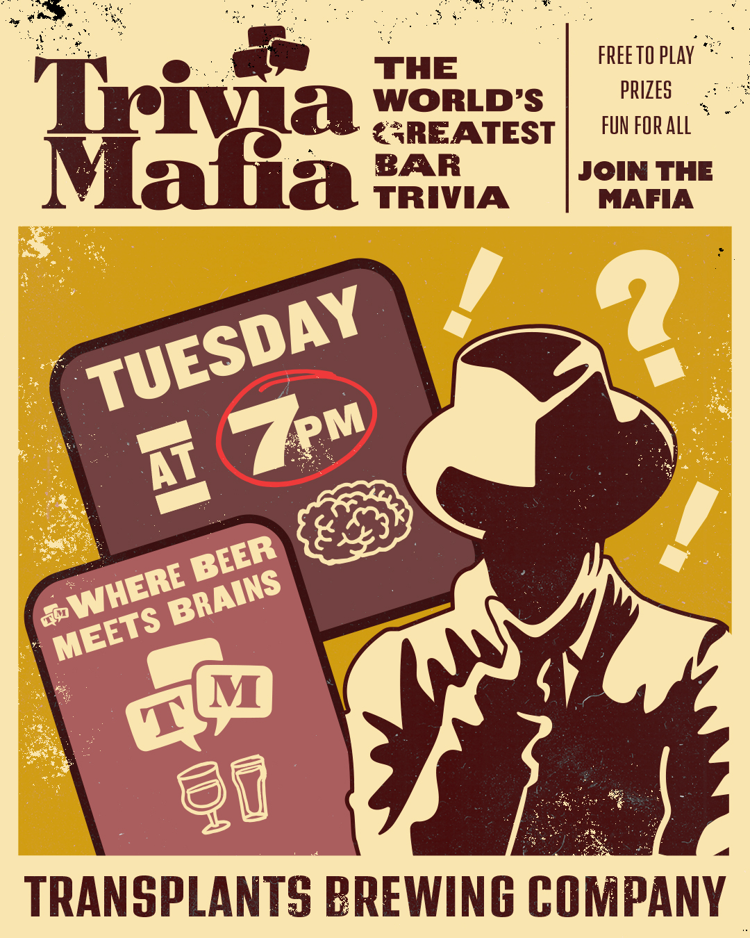 Event poster for comedy
