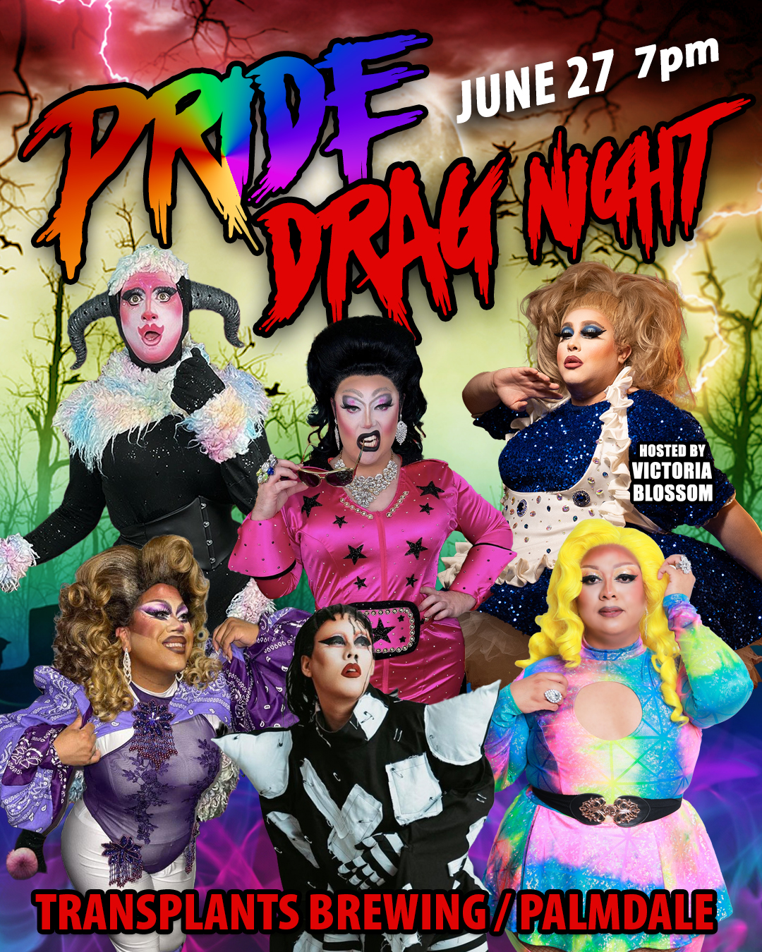 Event poster for performance