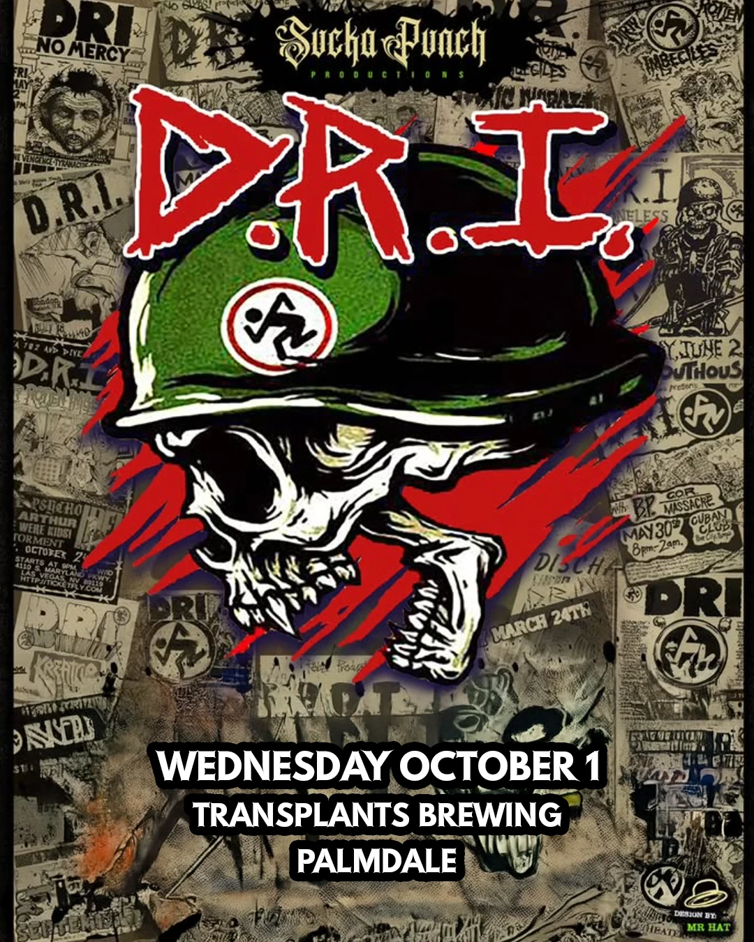 Event poster for concert