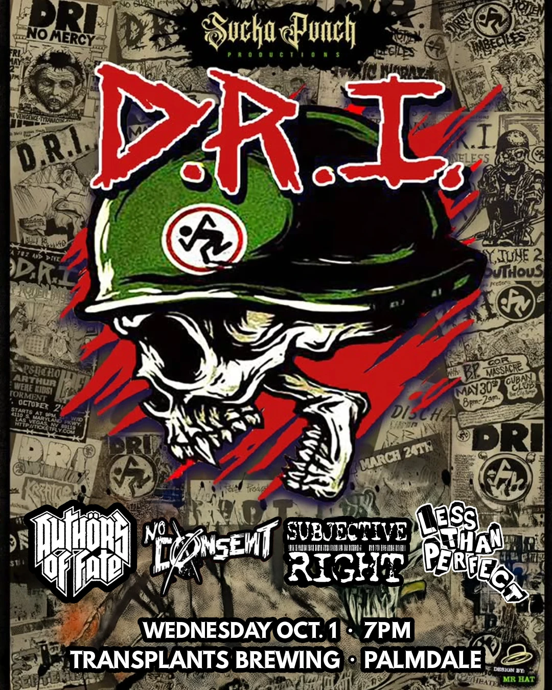 Event poster for concert