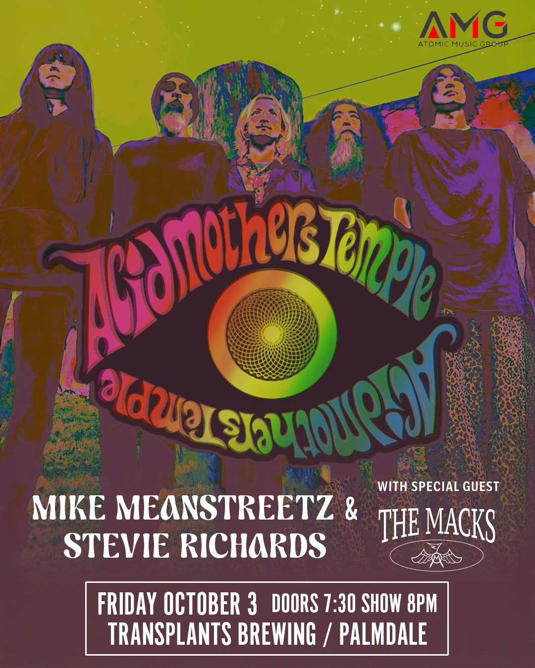 Event poster for concert