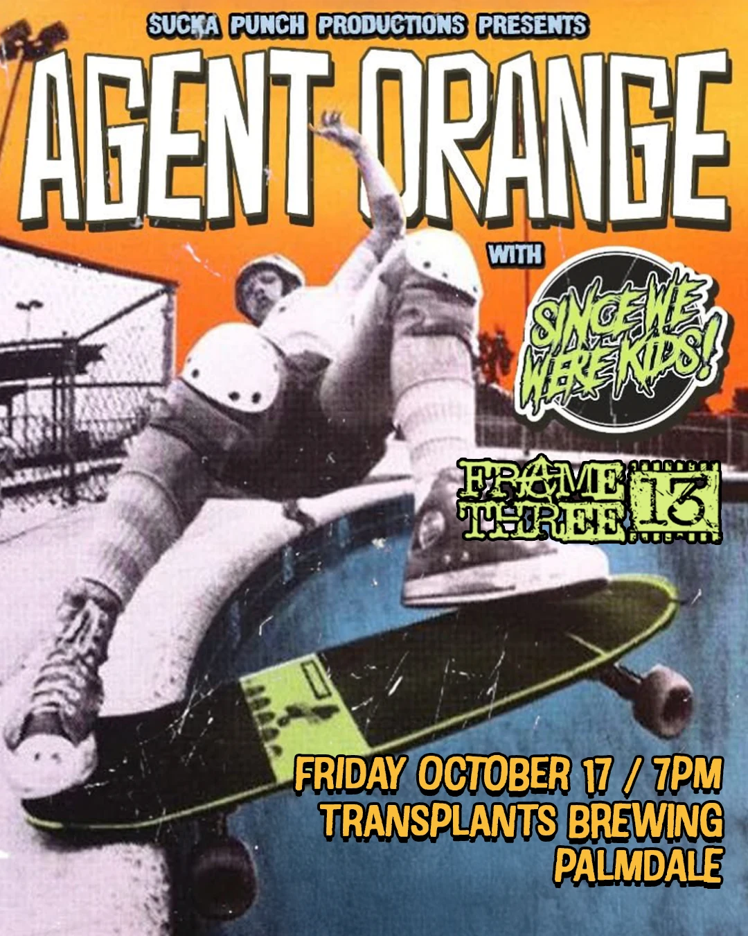 Event poster for concert