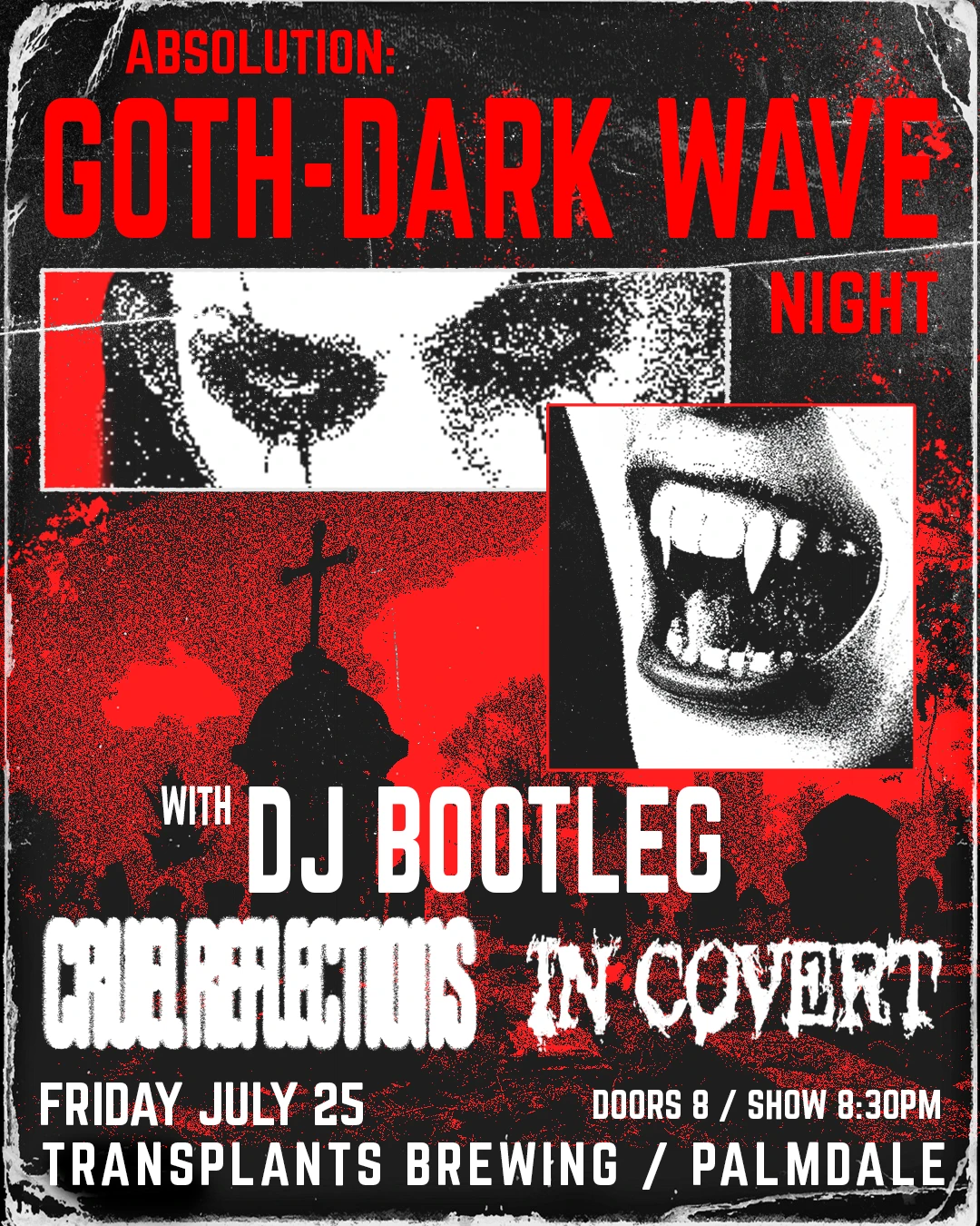 Event poster for dj