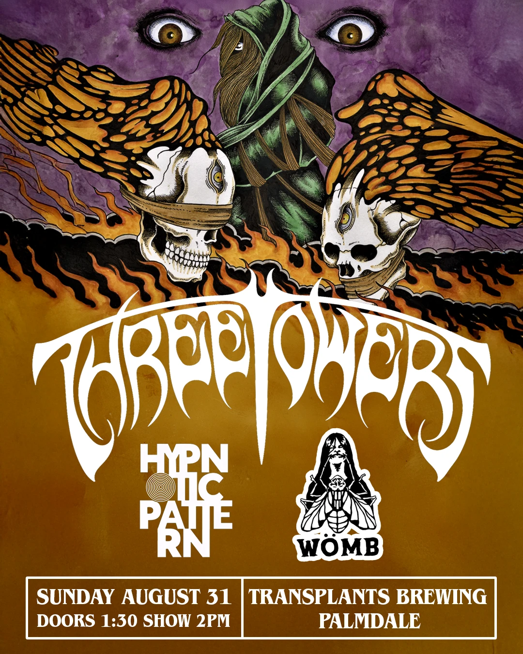 Event poster for concert