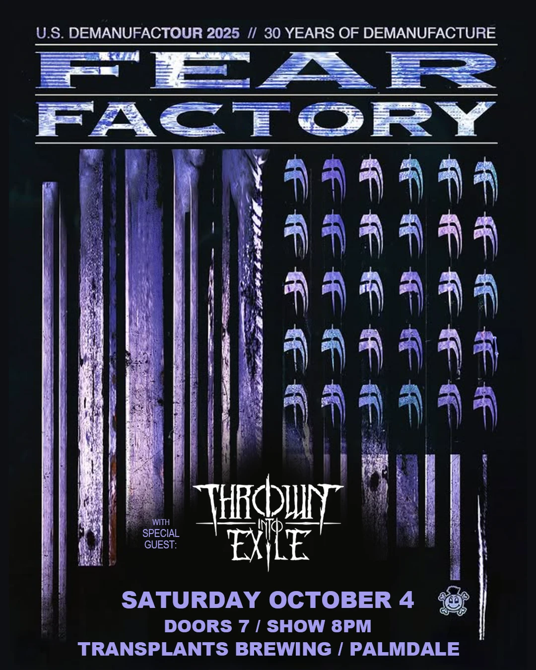 Event poster for concert
