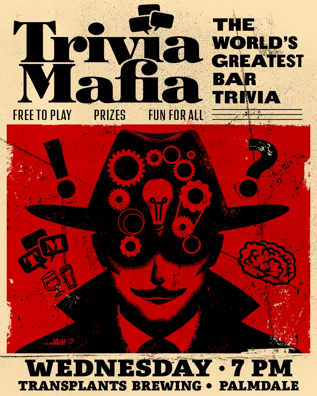 Event poster for comedy