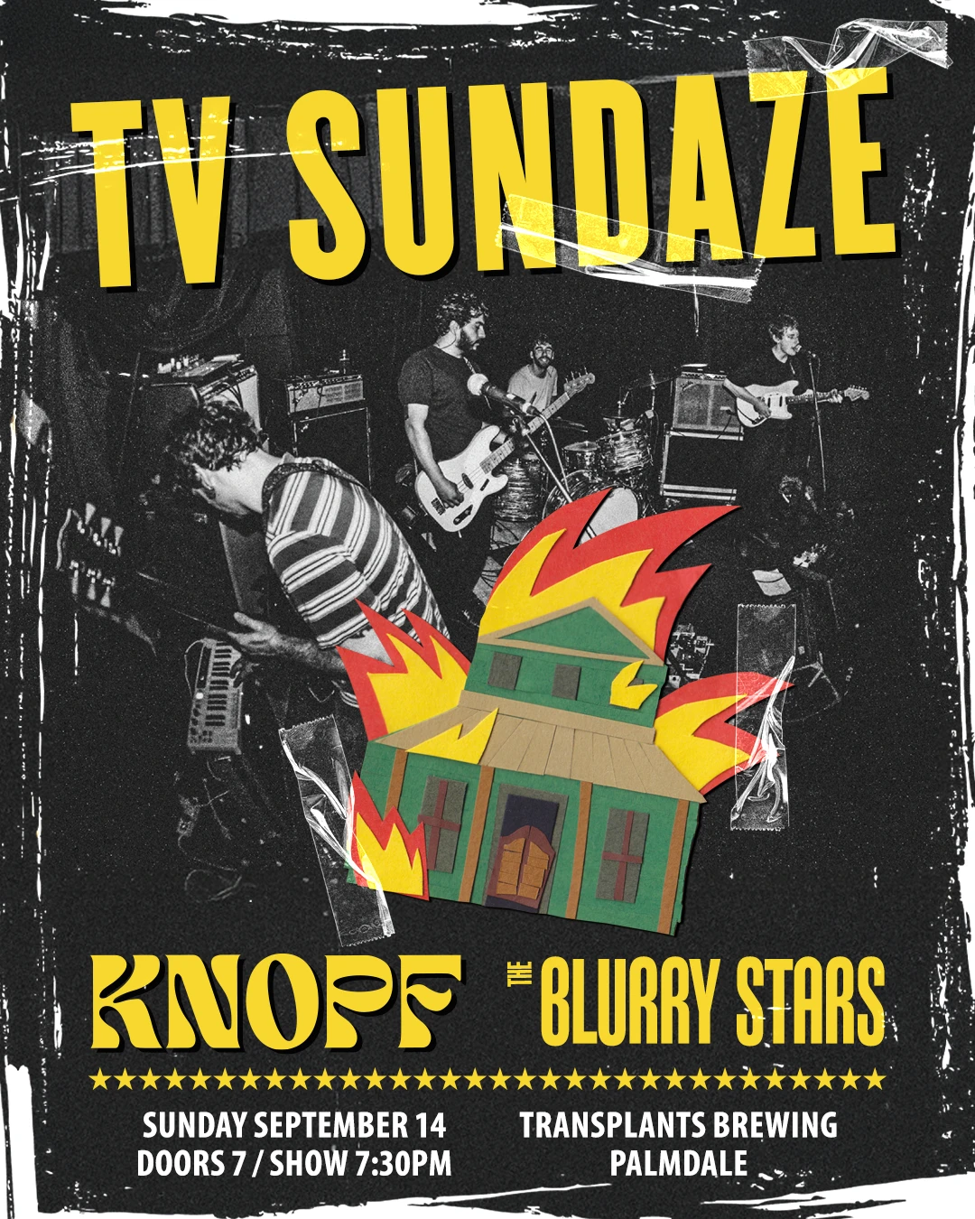 Event poster for concert