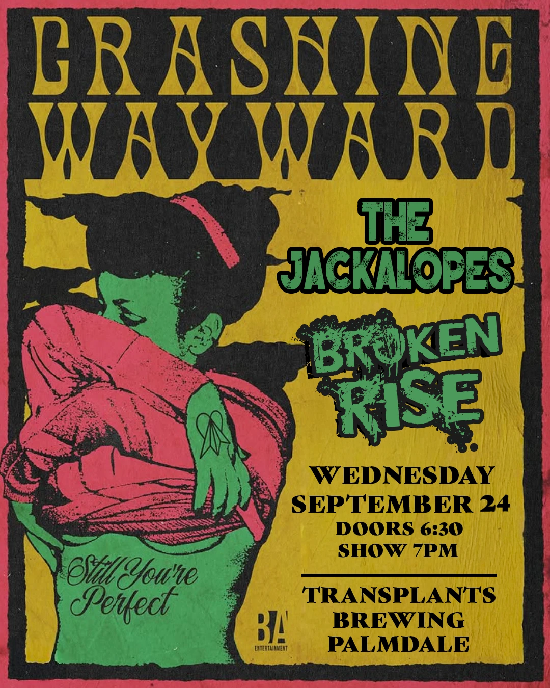 Event poster for concert