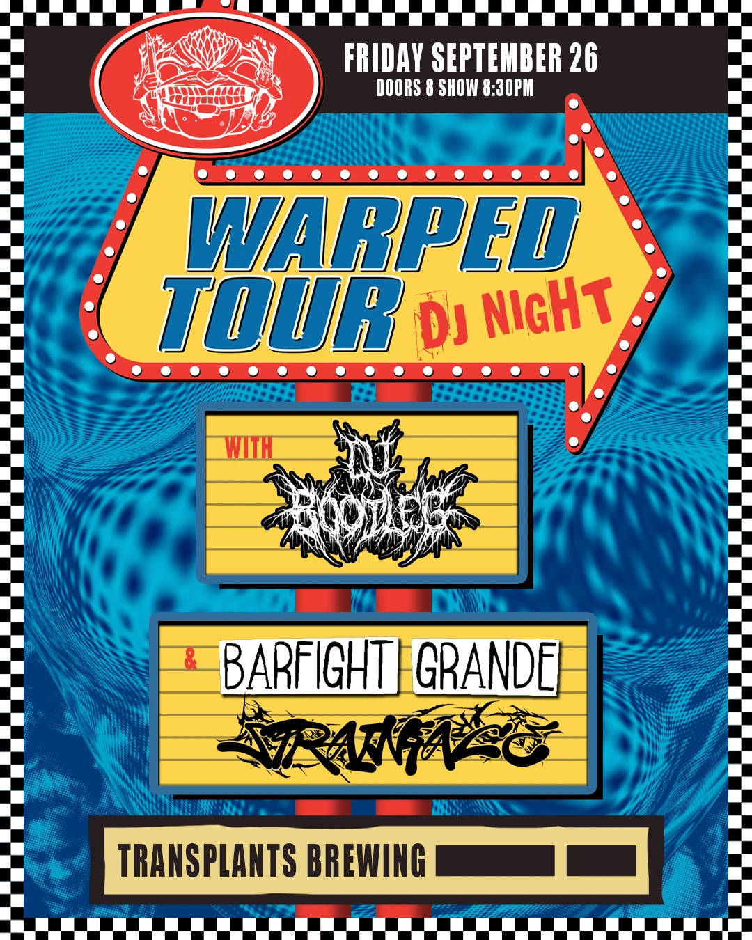 Event poster for dj