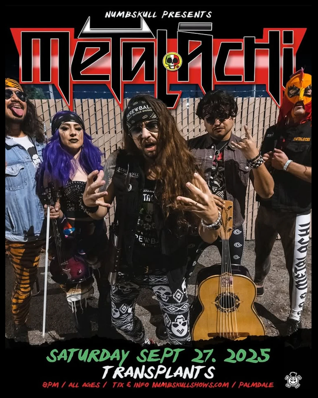 Event poster for concert