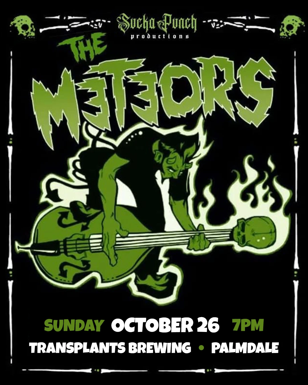 Event poster for concert