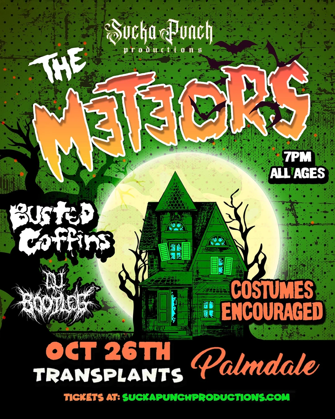 Event poster for concert