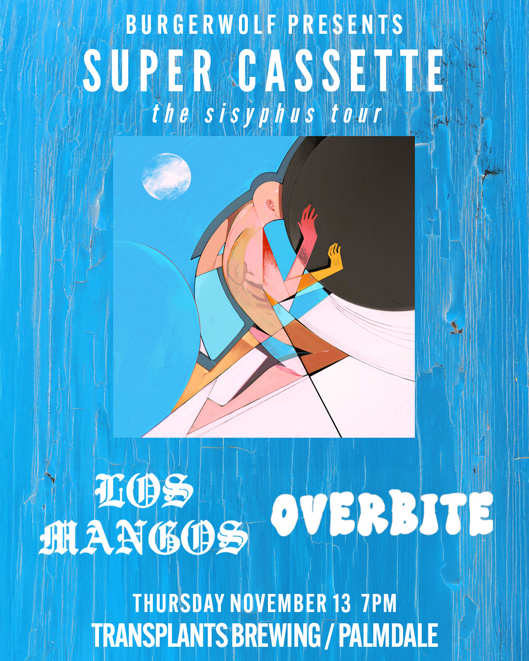 Event poster for concert