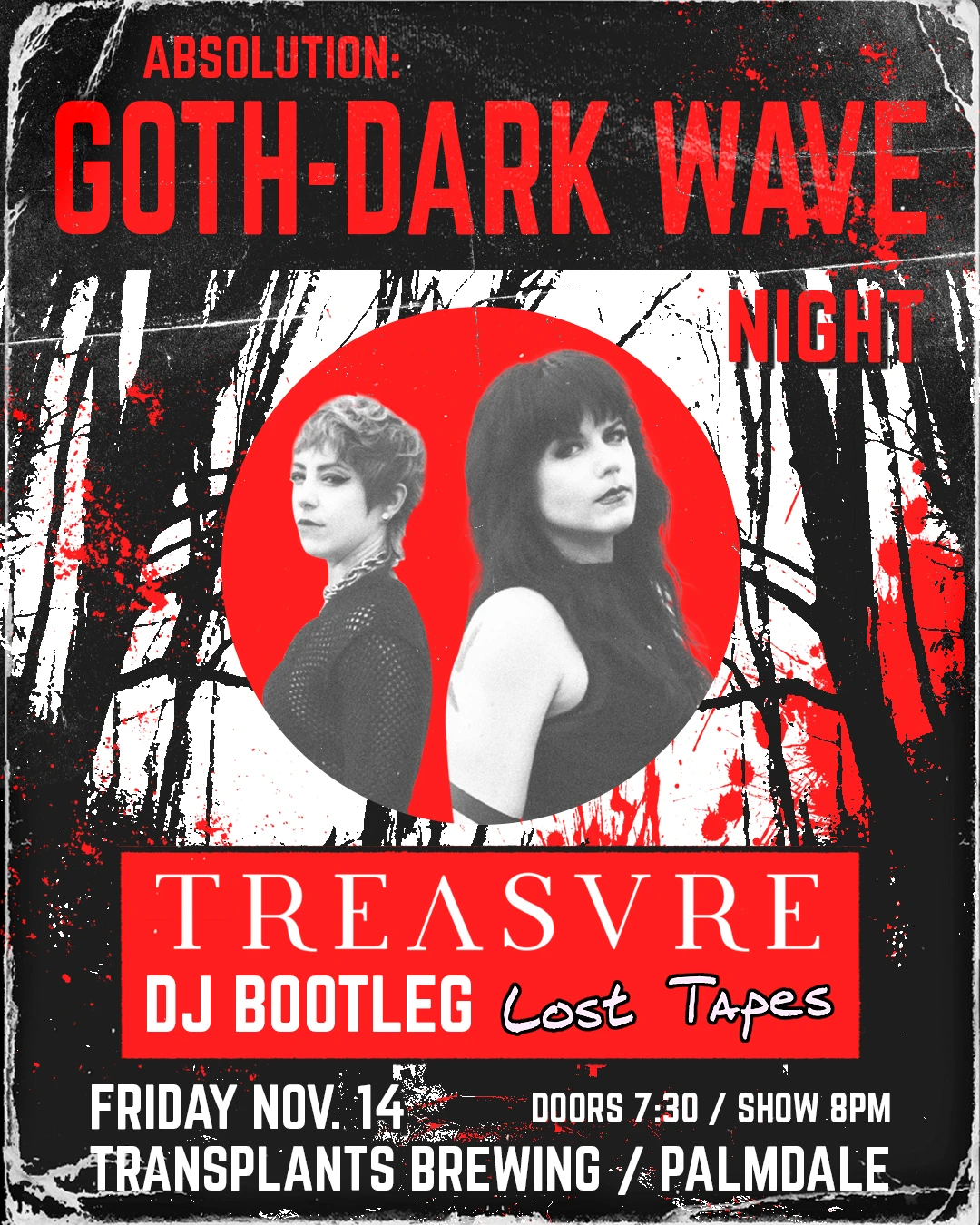 Event poster for dj
