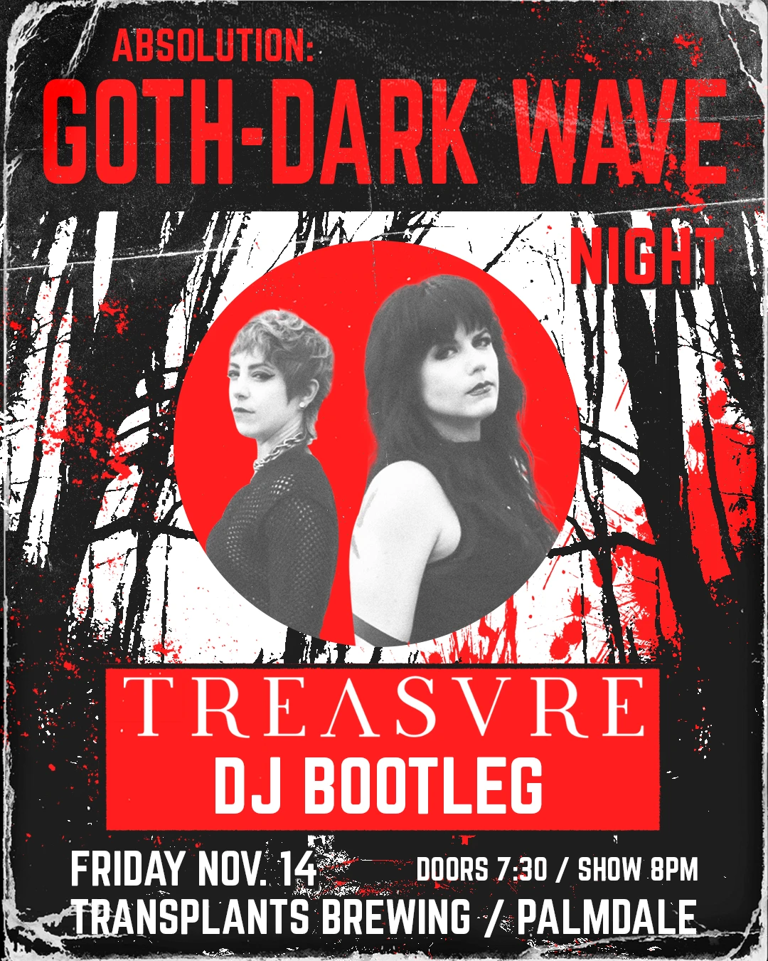 Event poster for dj
