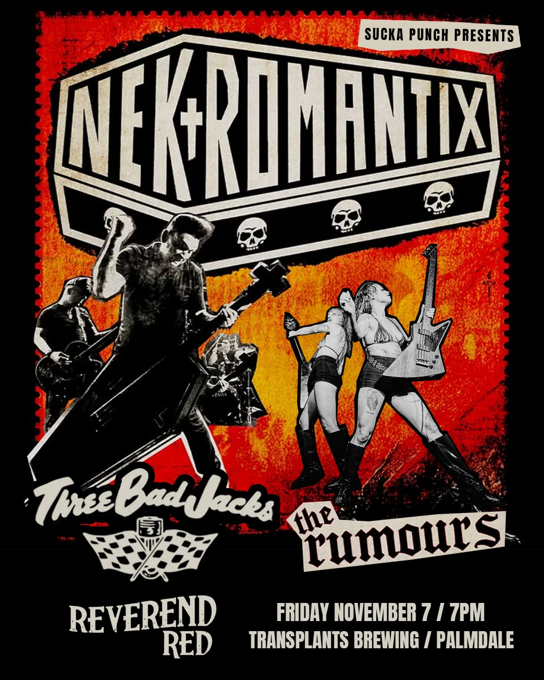 Event poster for concert