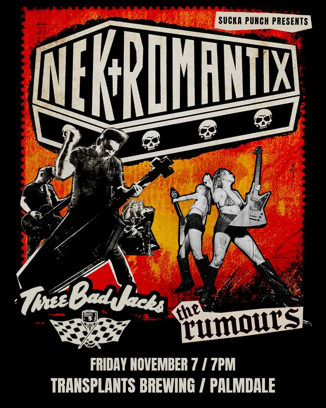 Event poster for concert