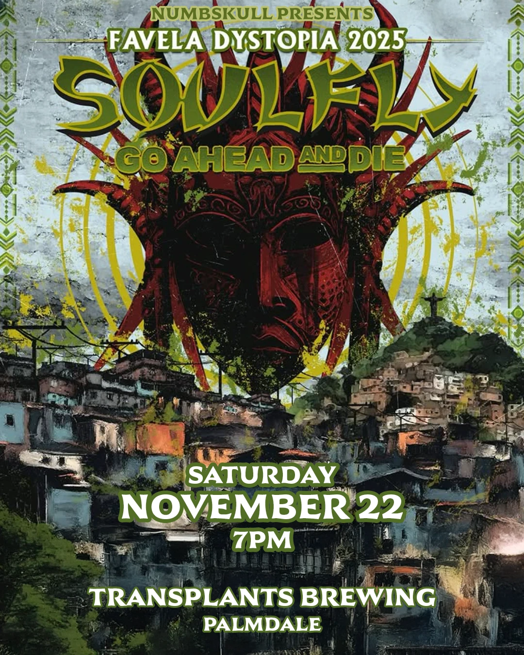 Event poster for concert