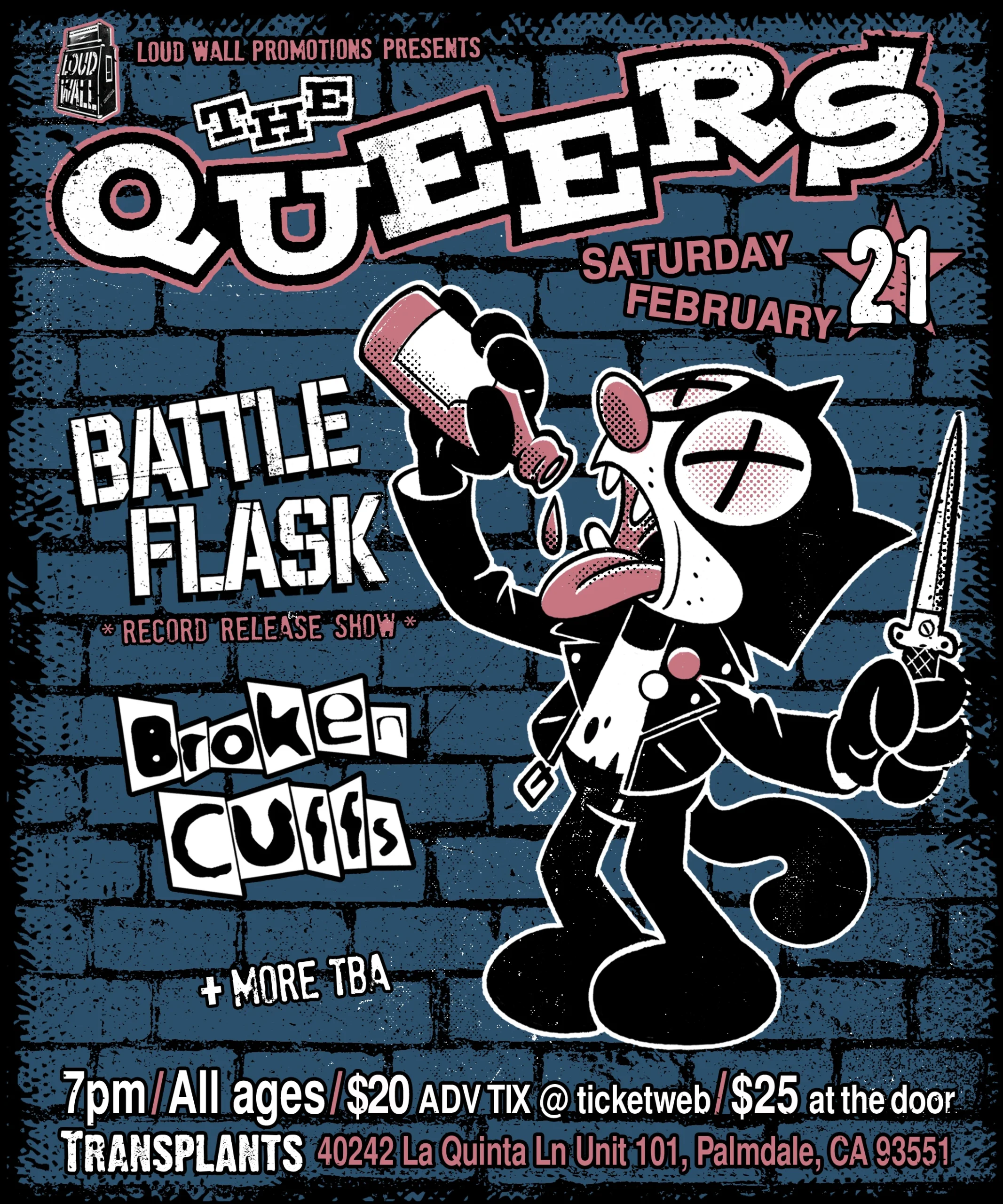 Event poster for concert