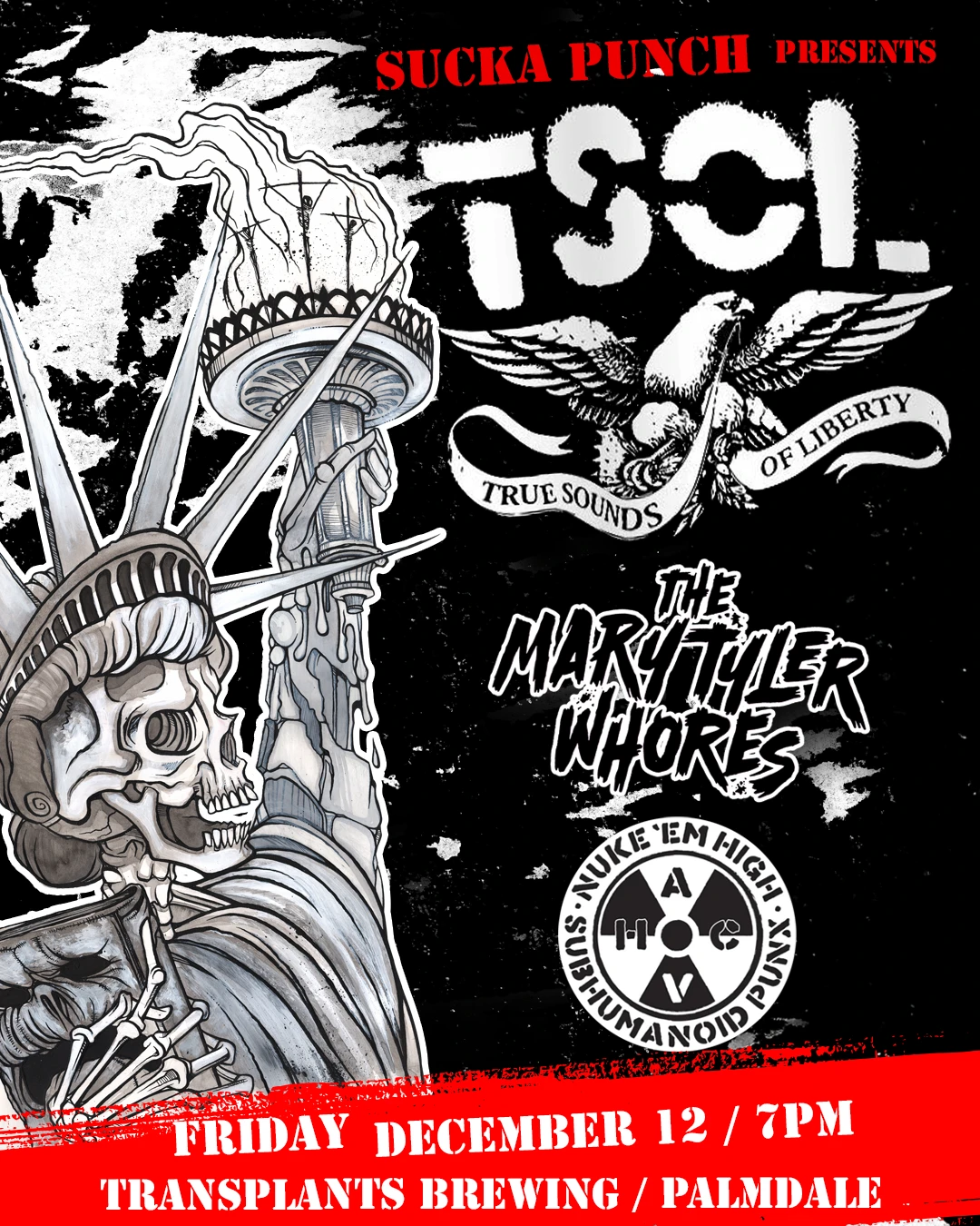 Event poster for concert