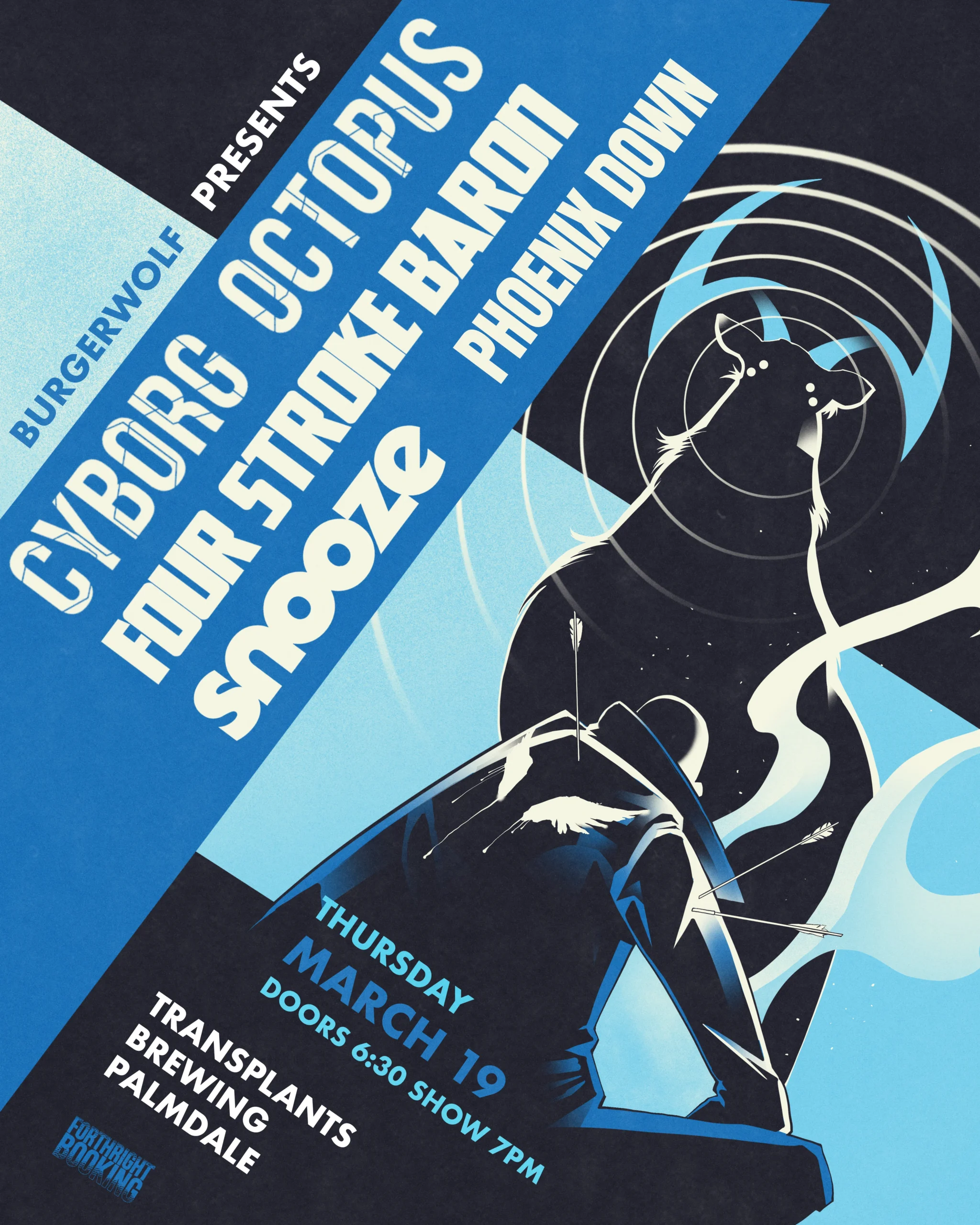 Event poster for concert