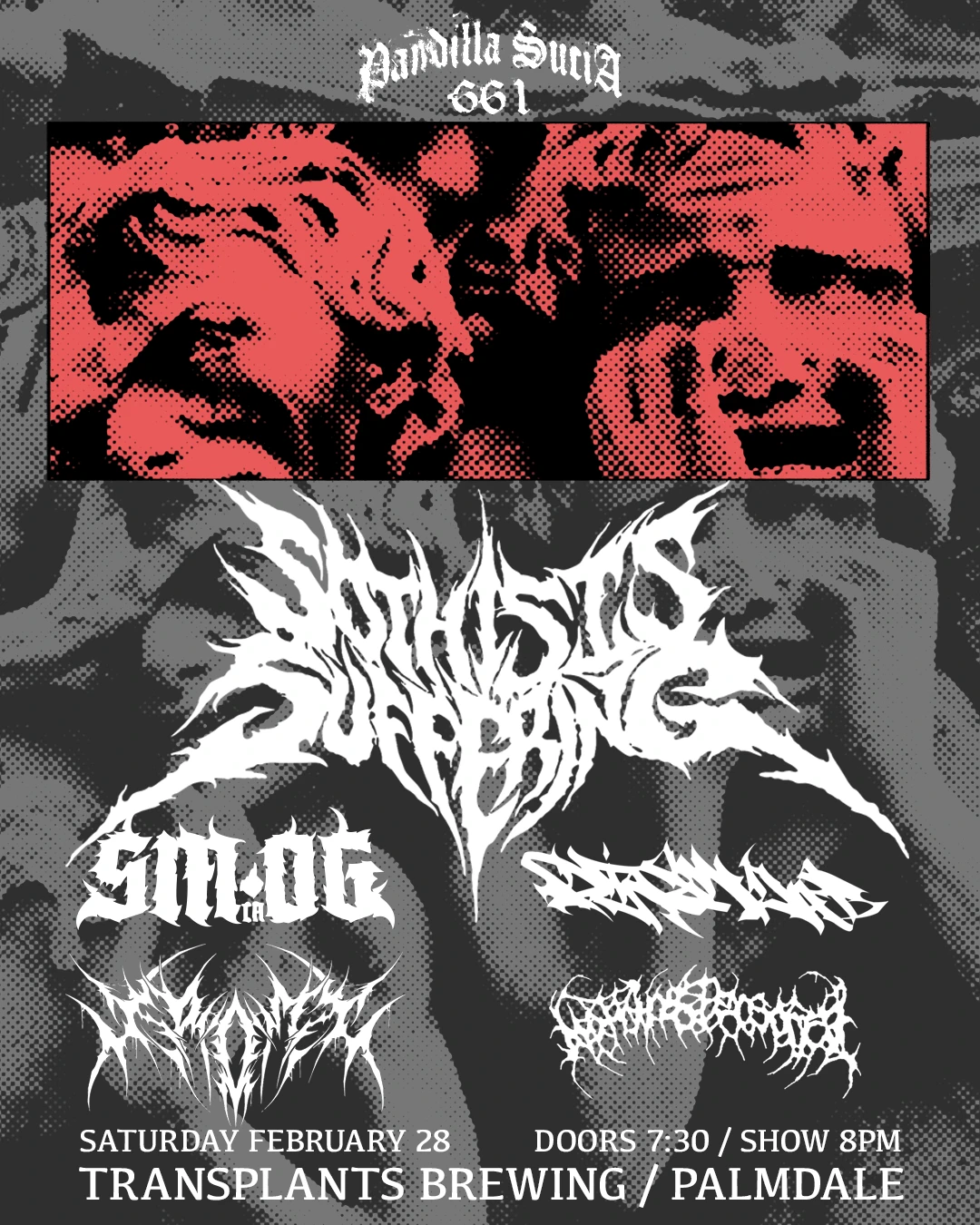 Event poster for concert