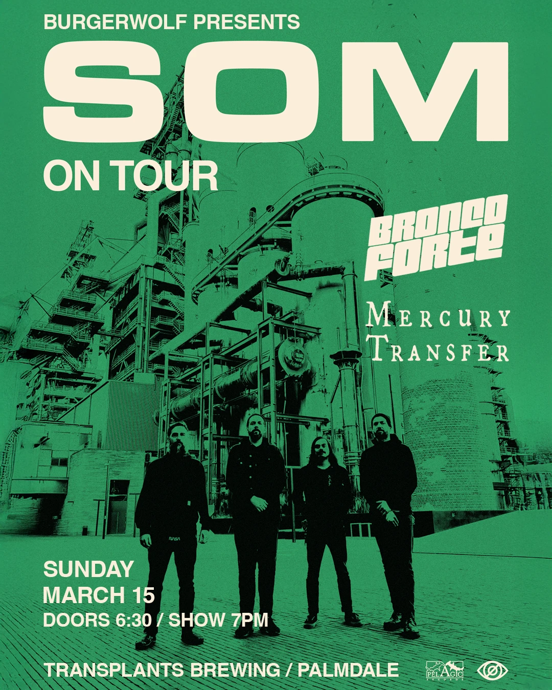 Event poster for concert