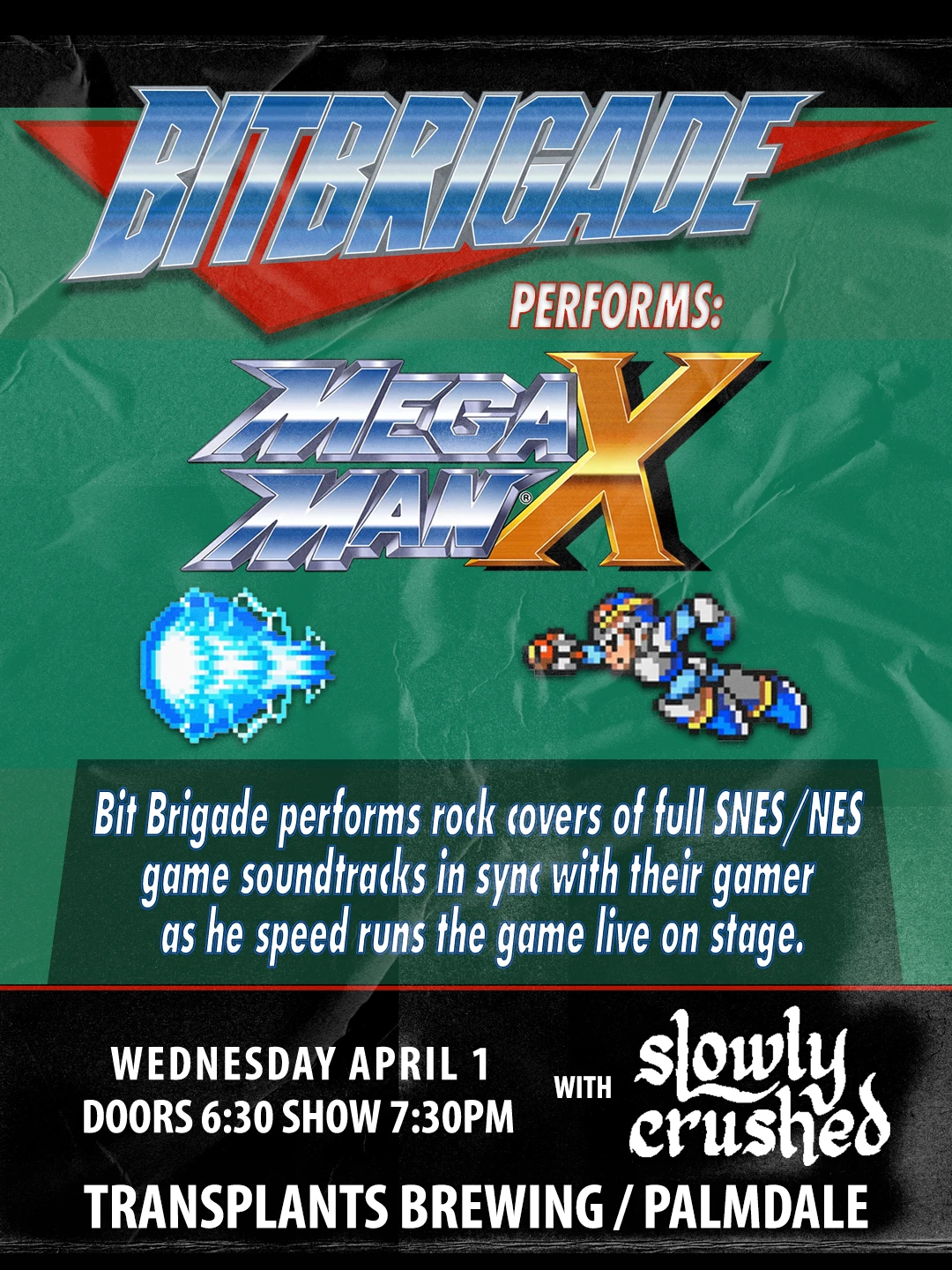 Event poster for concert