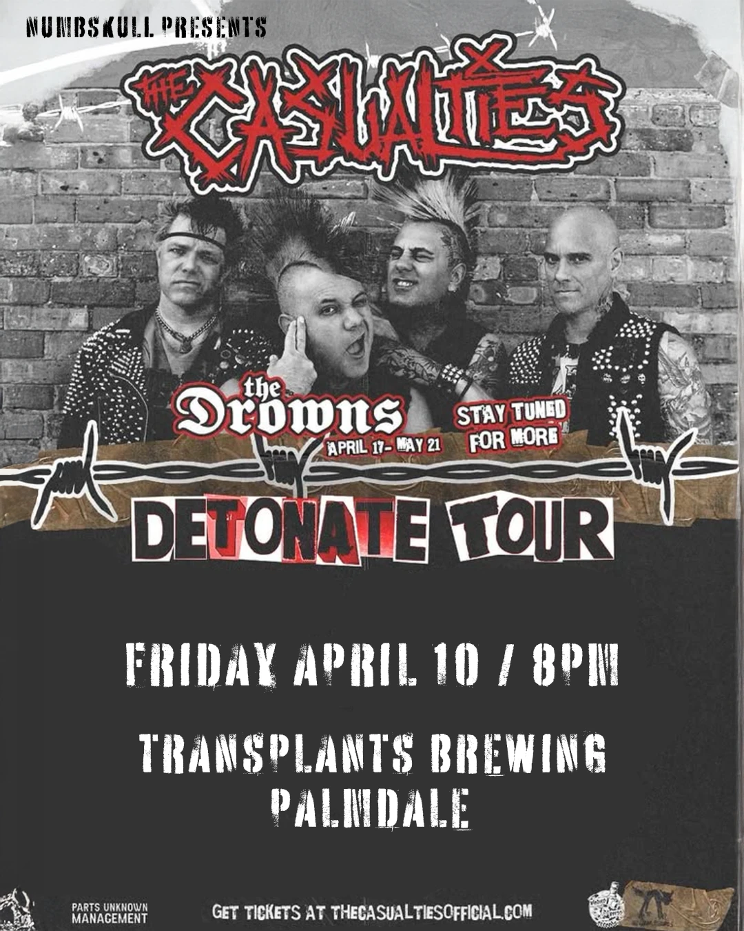 Event poster for concert