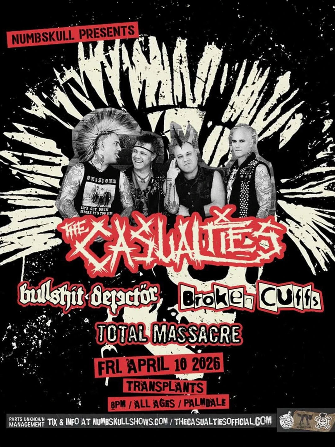 Event poster for concert