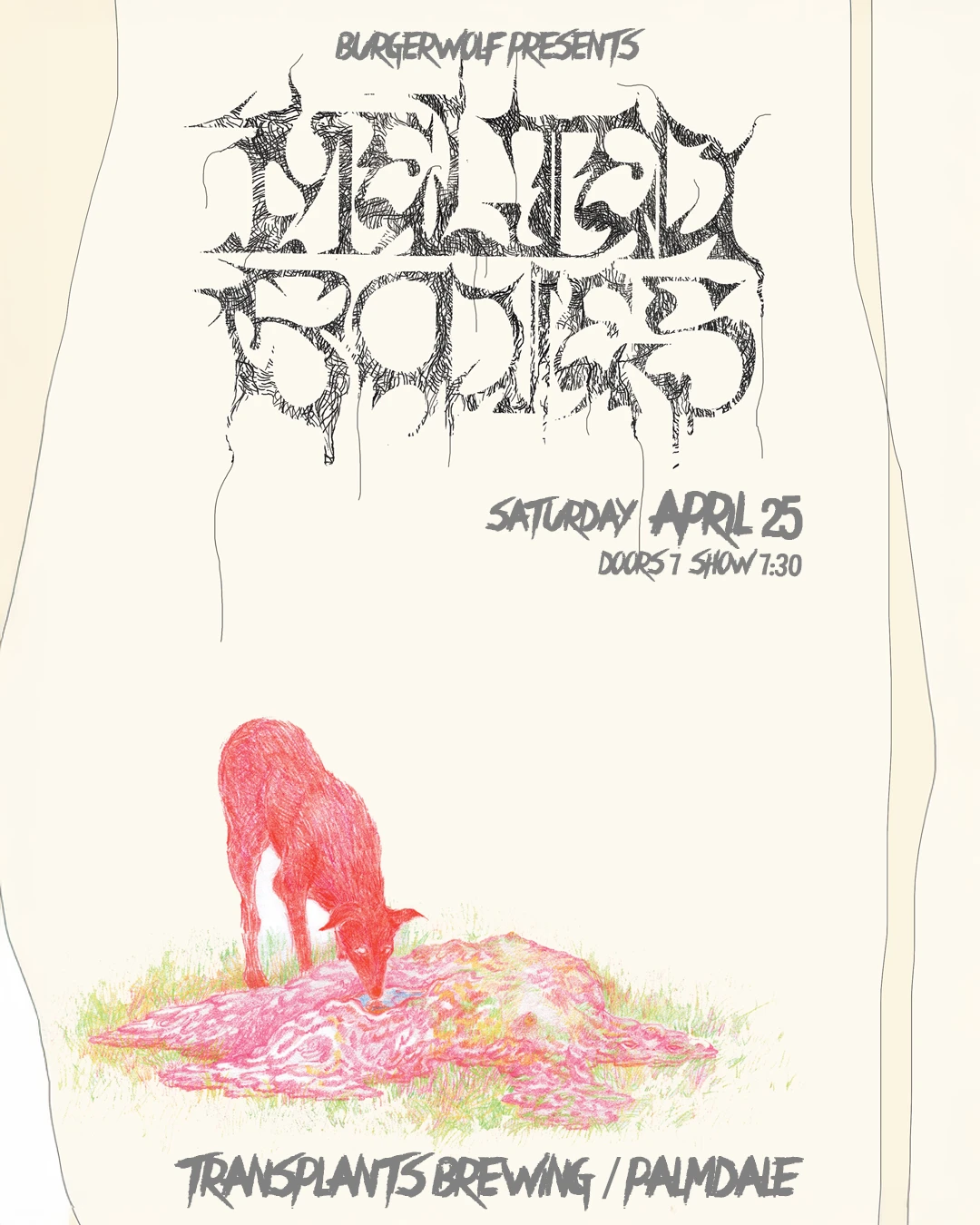 Event poster for concert