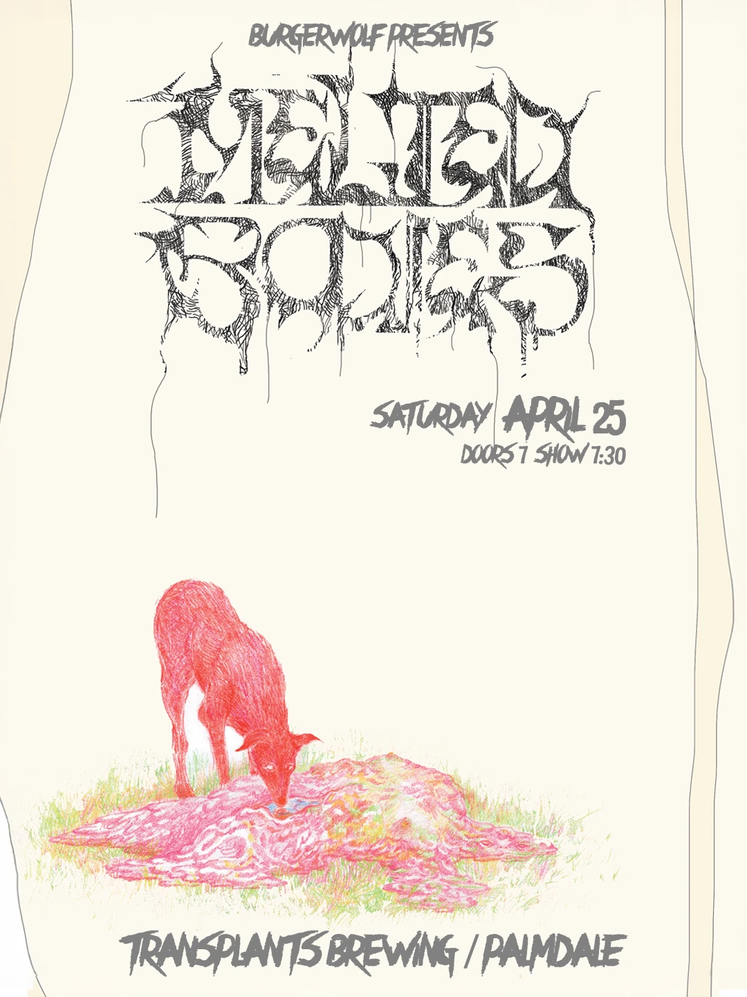 Event poster for concert