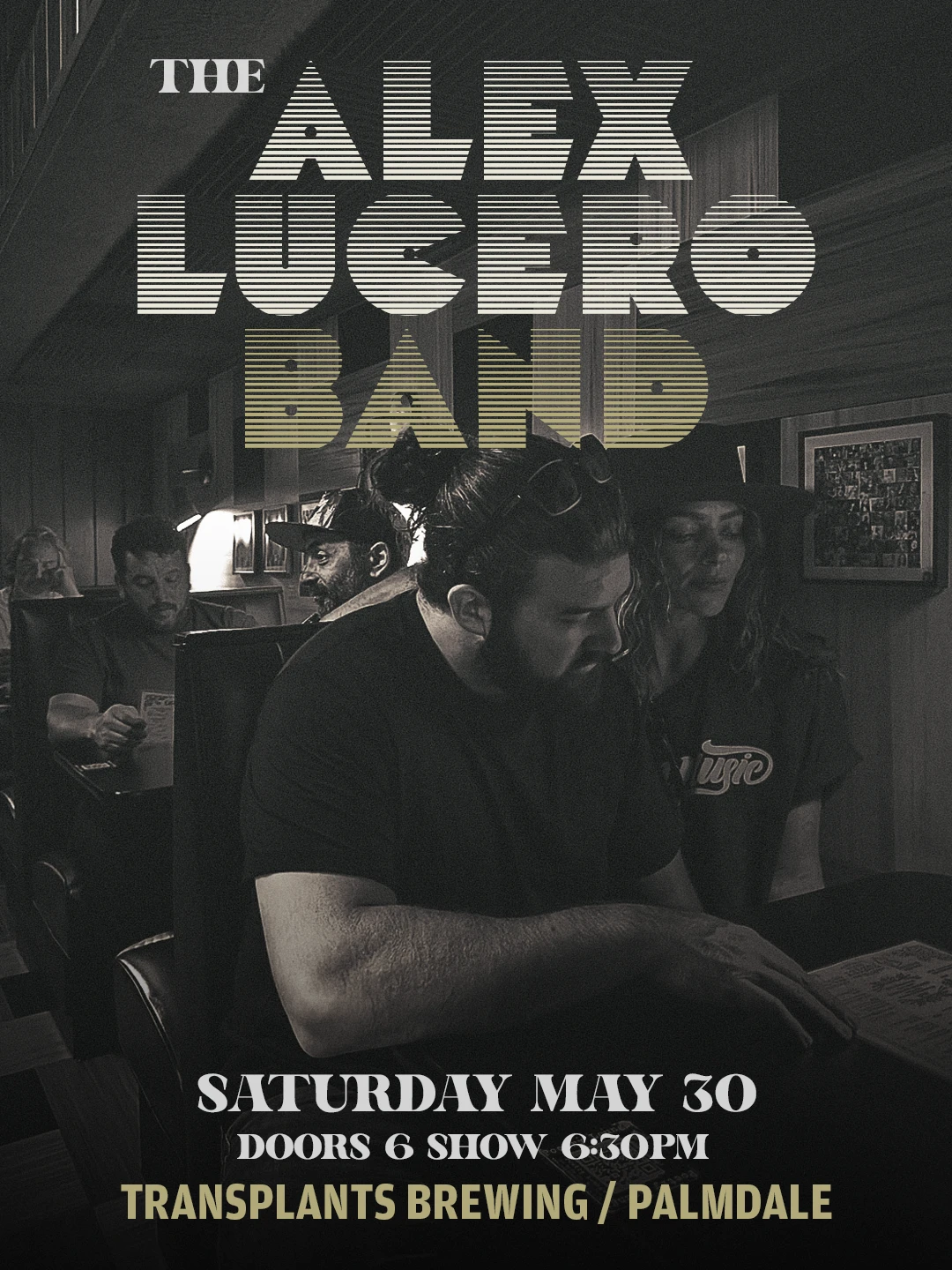 Event poster for concert