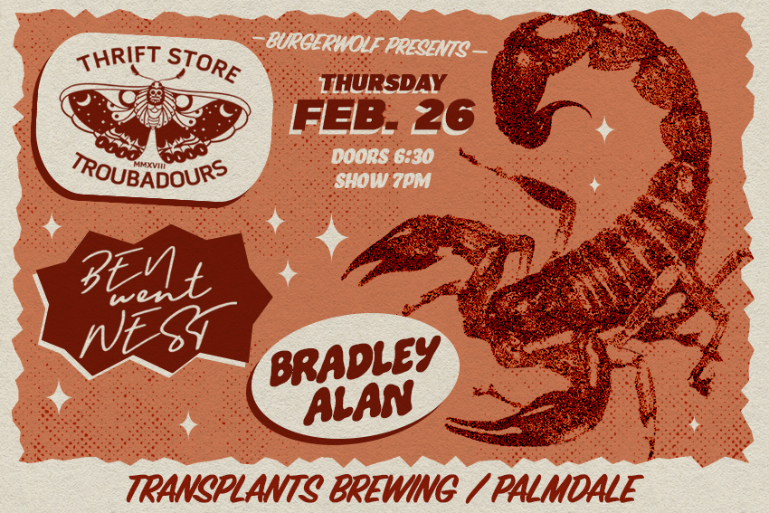 Event poster for concert