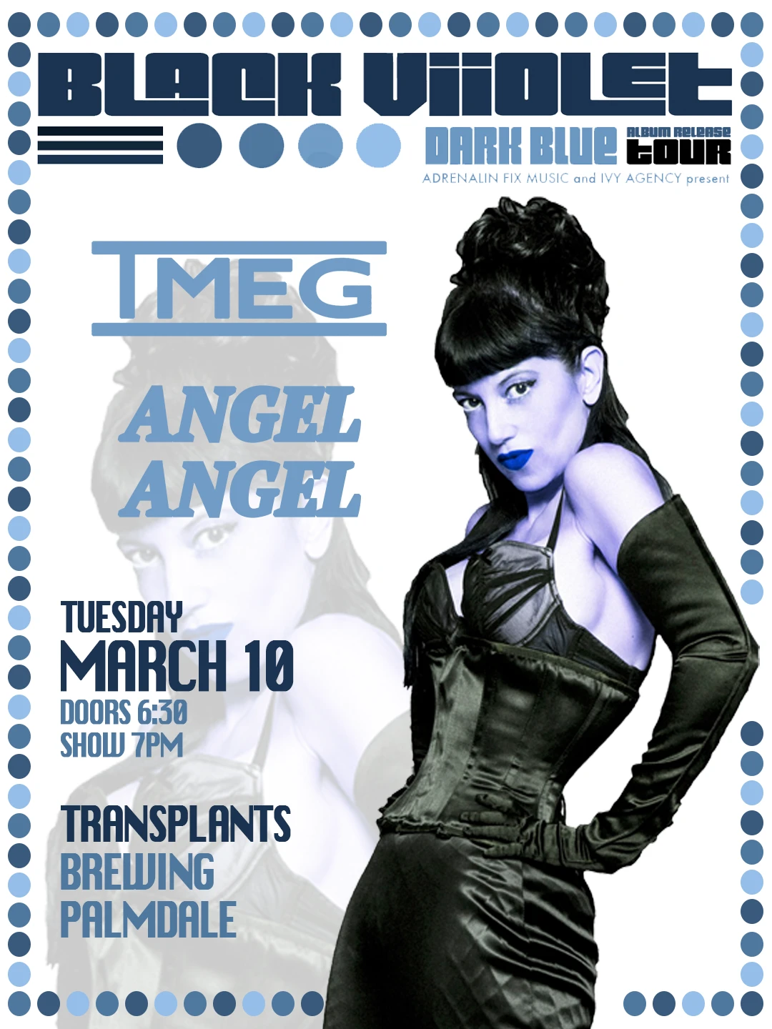 Event poster for concert