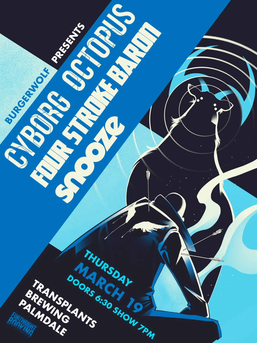 Event poster for concert