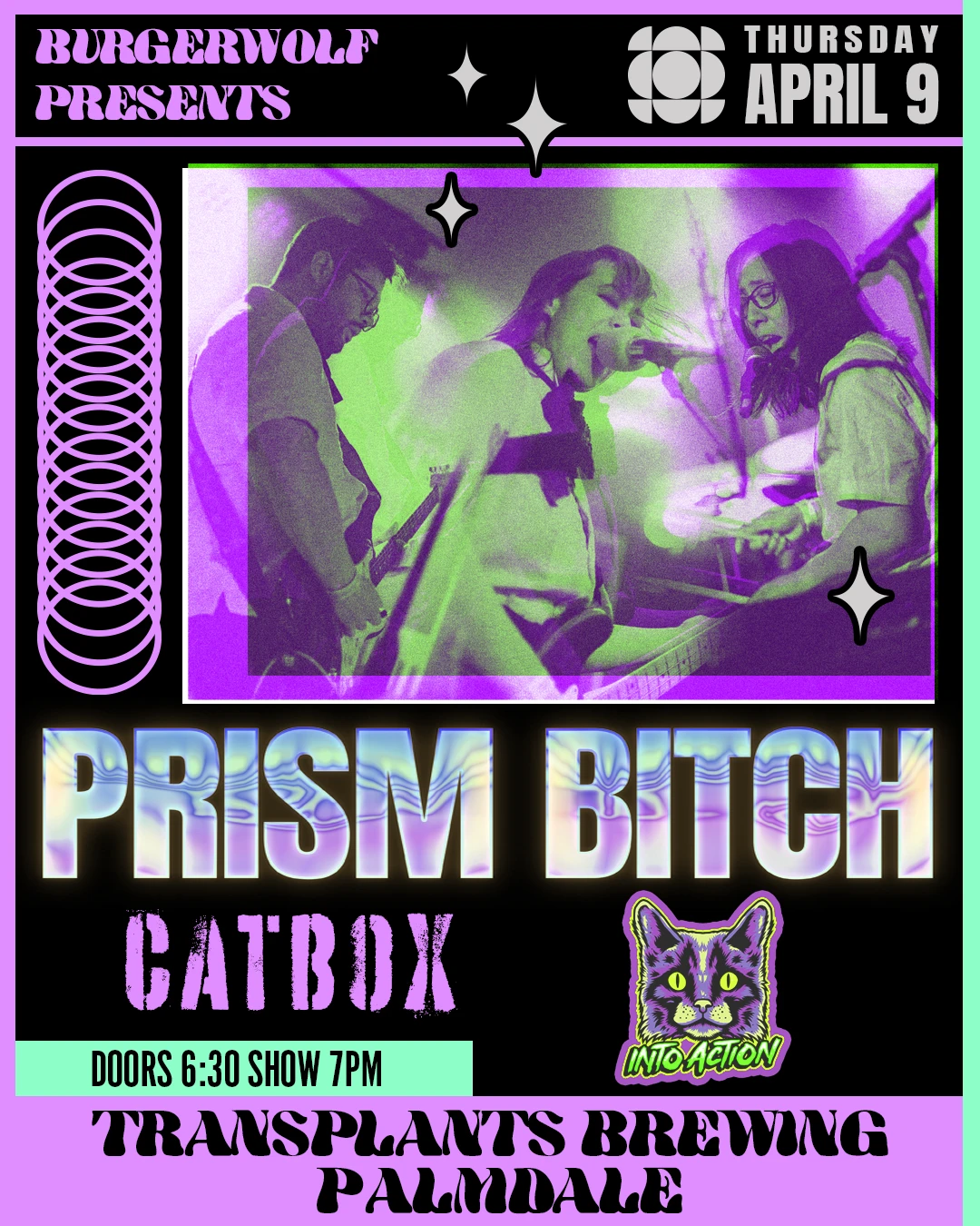 Event poster for concert