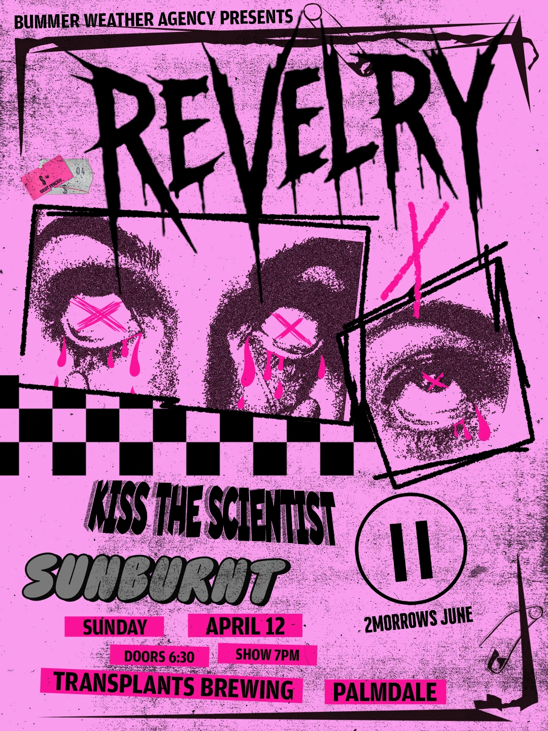 Event poster for concert