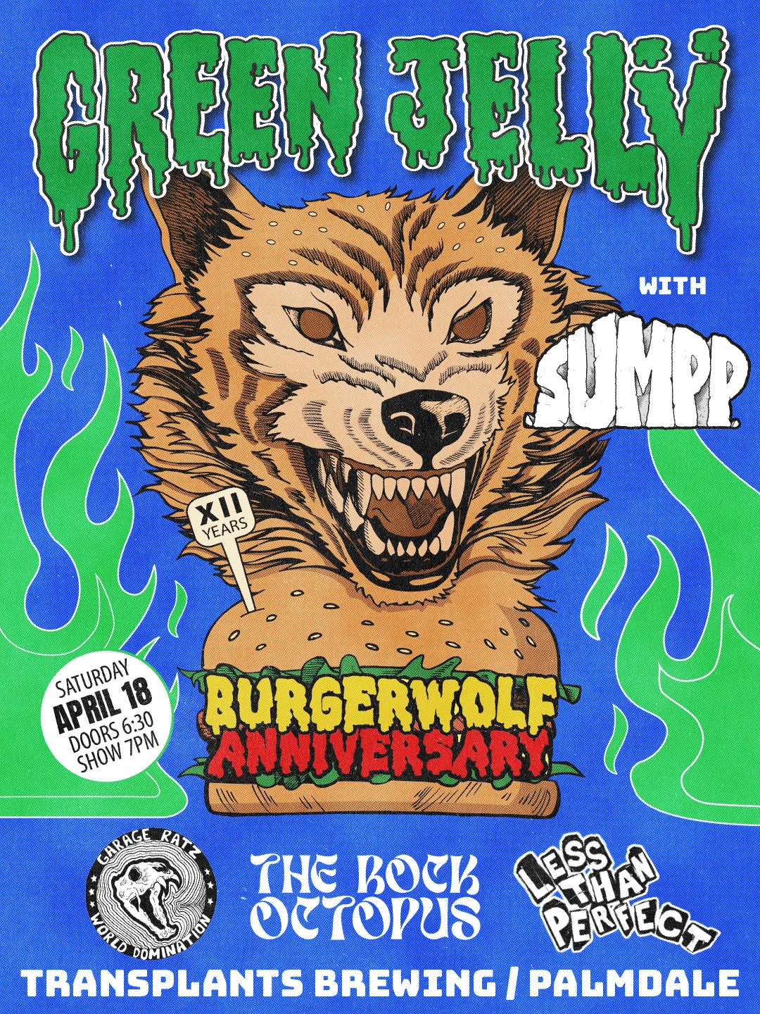 Event poster for concert