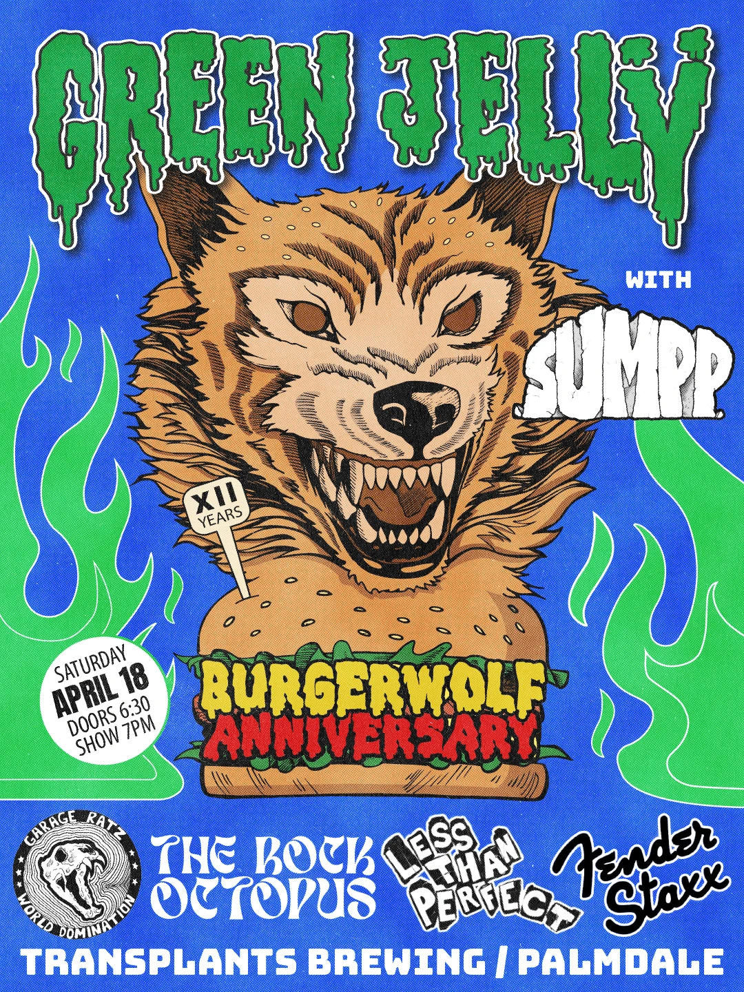 Event poster for concert