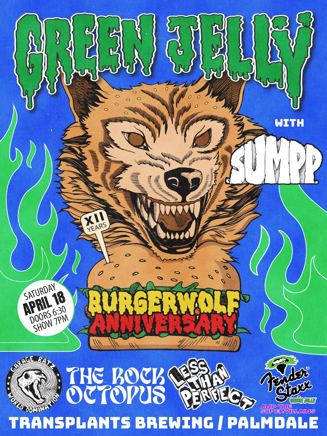 Event poster for concert