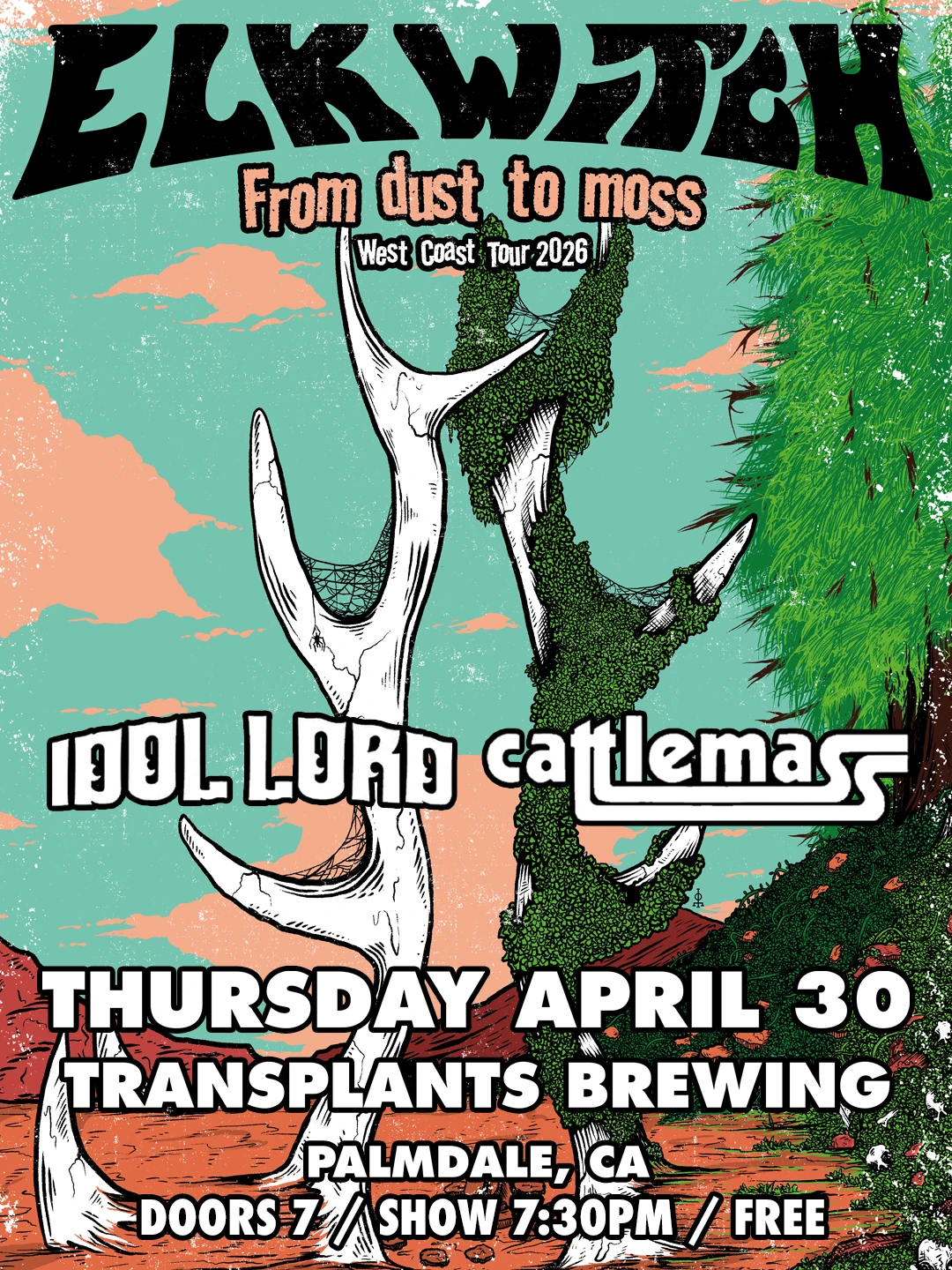 Event poster for concert