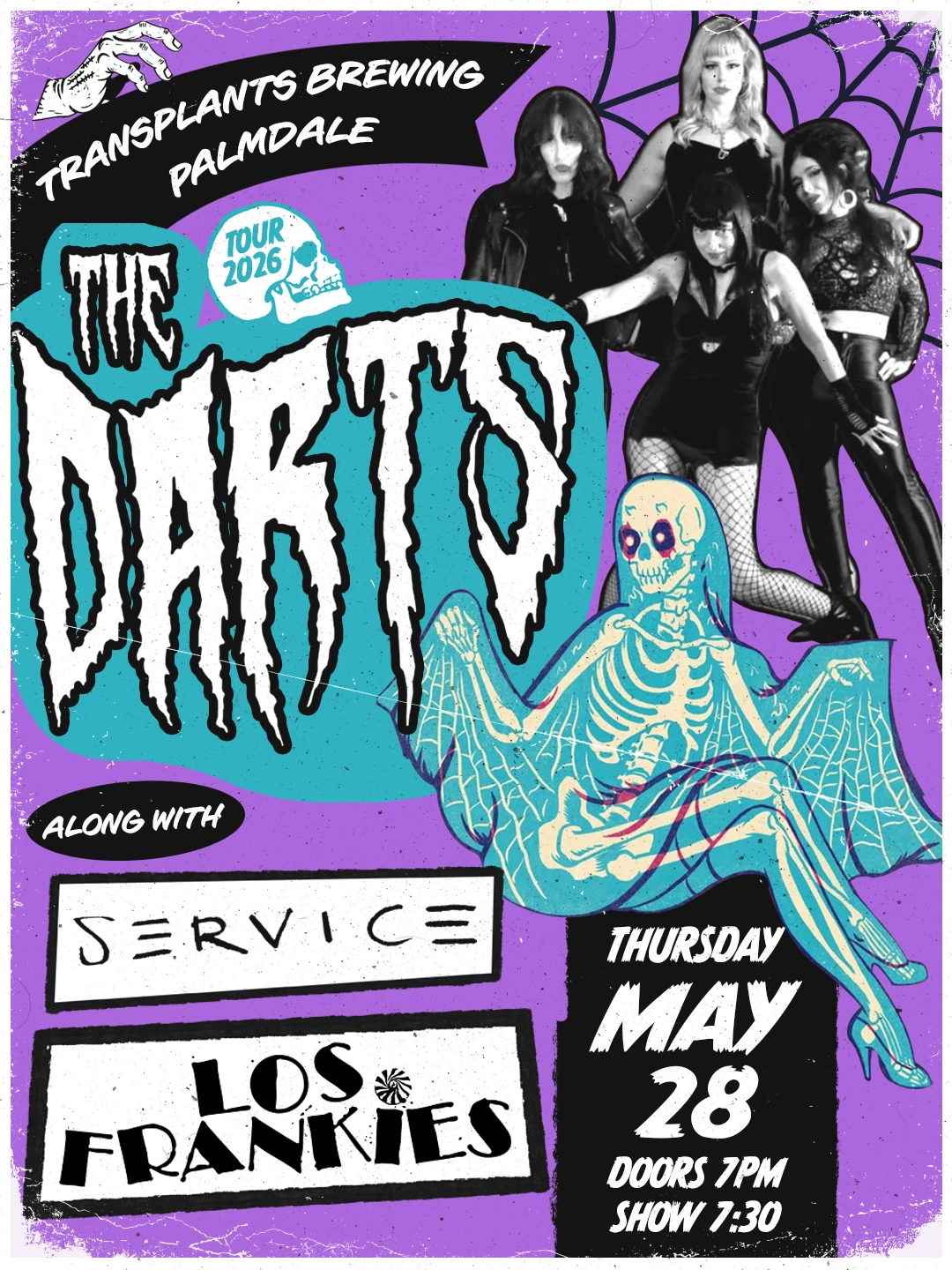 Event poster for concert