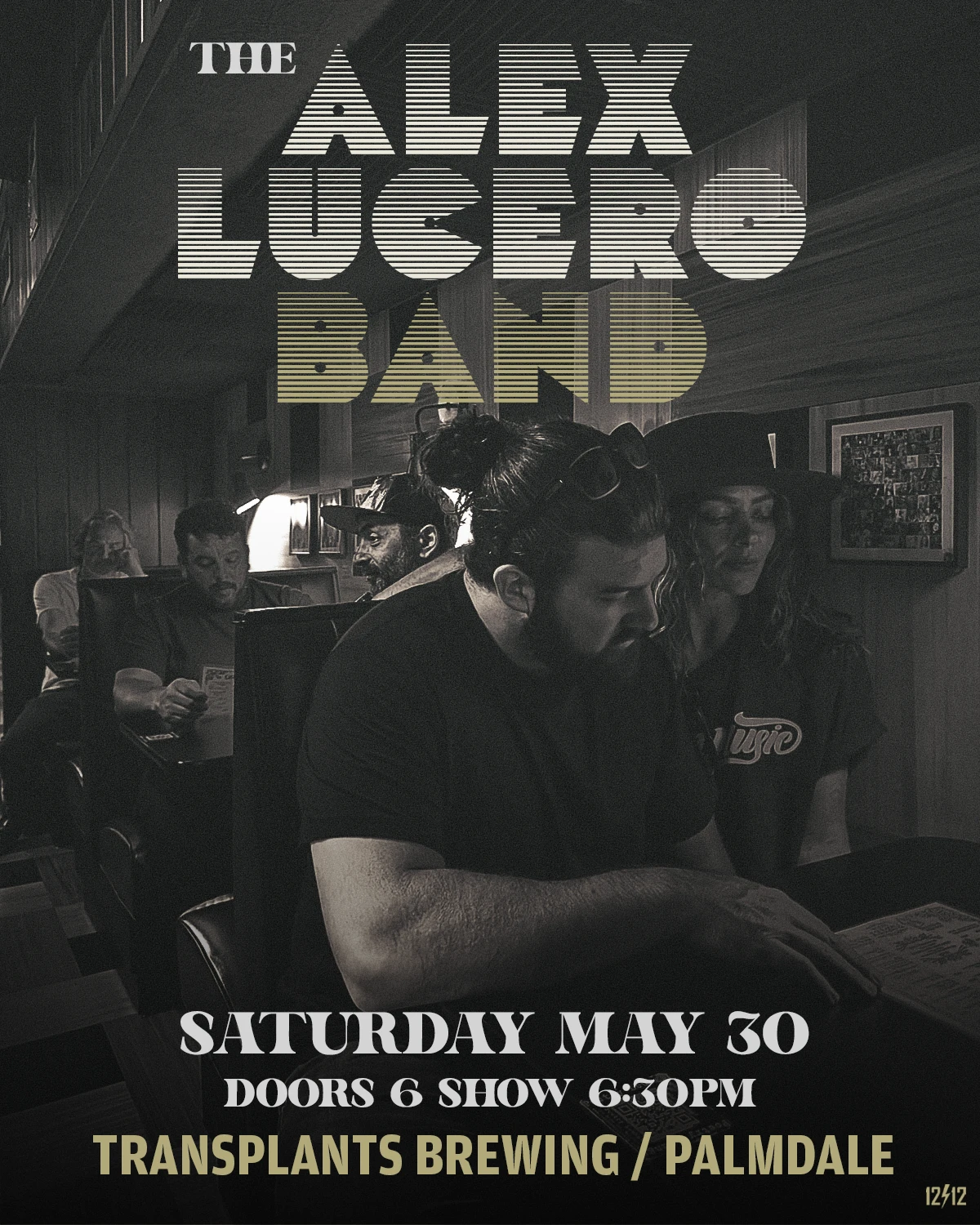 Event poster for concert