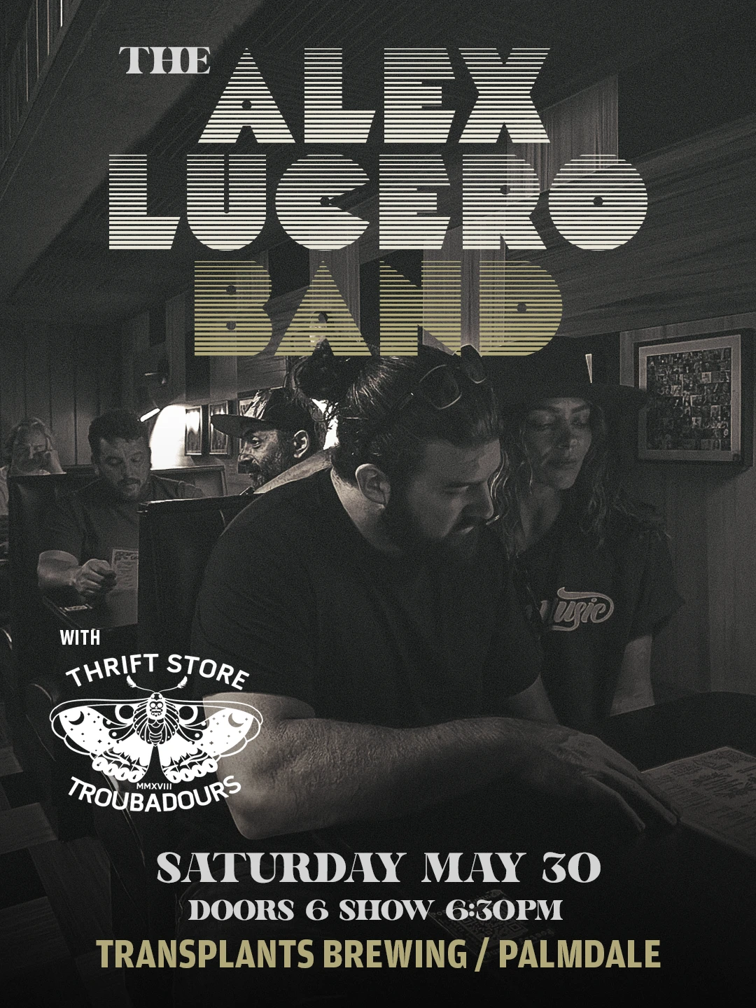 Event poster for concert