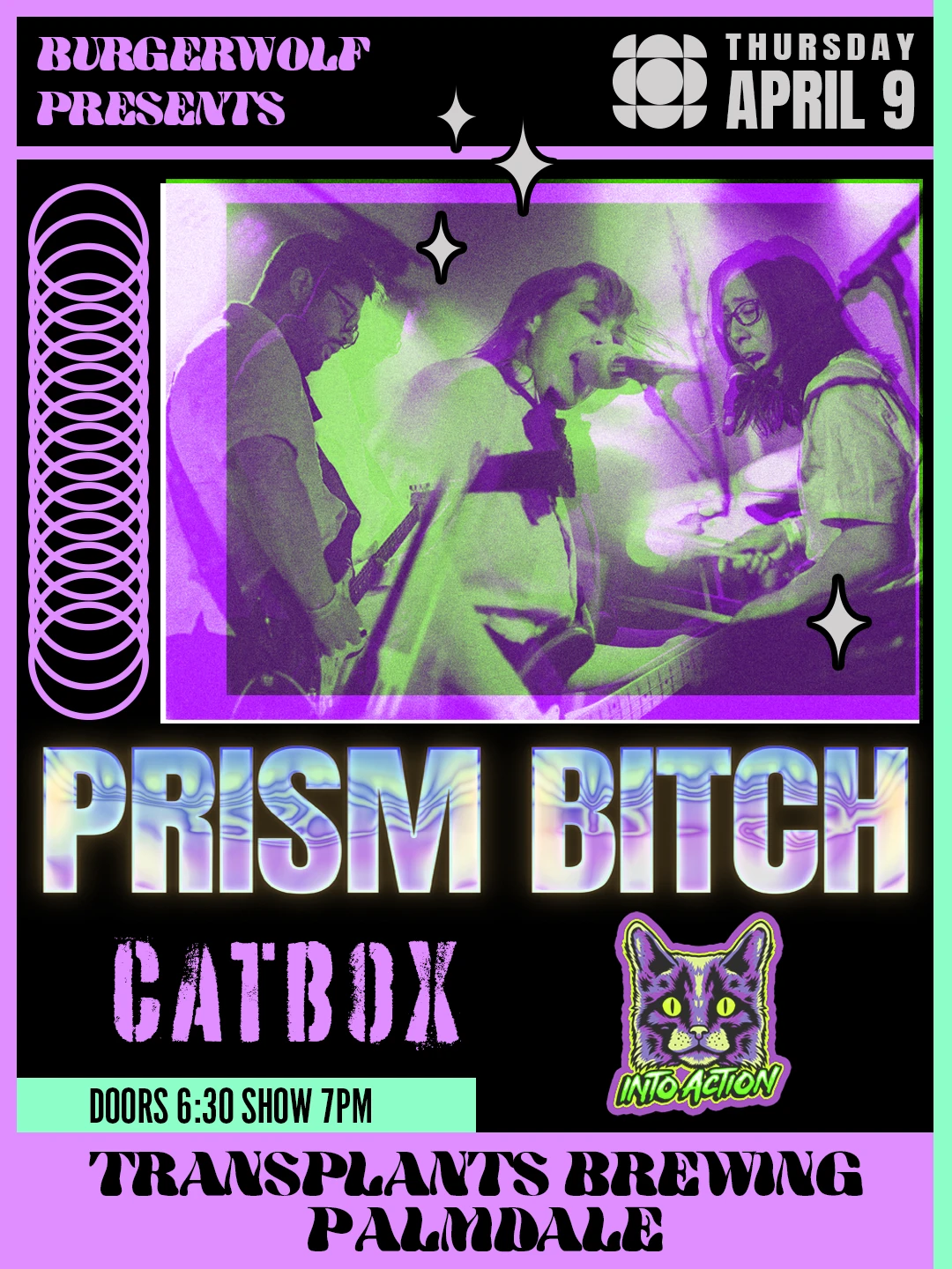 Event poster for concert