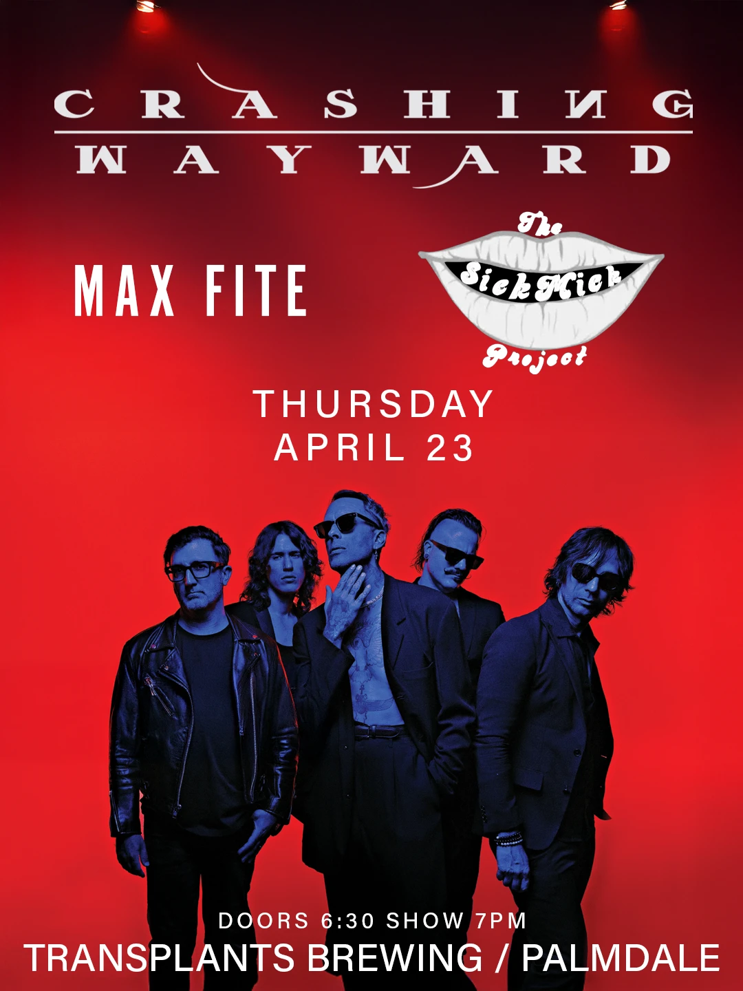 Event poster for concert